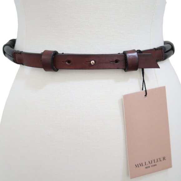 MM LAFLEUR Looped leather belt NWT $110 XS / S main image 8